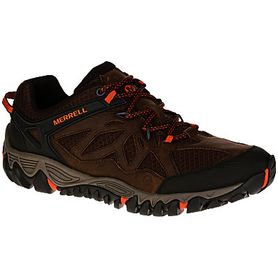 Merrell All Out Blaze Waterproof Ventilator Men's Walking Shoes, Burnt Maple